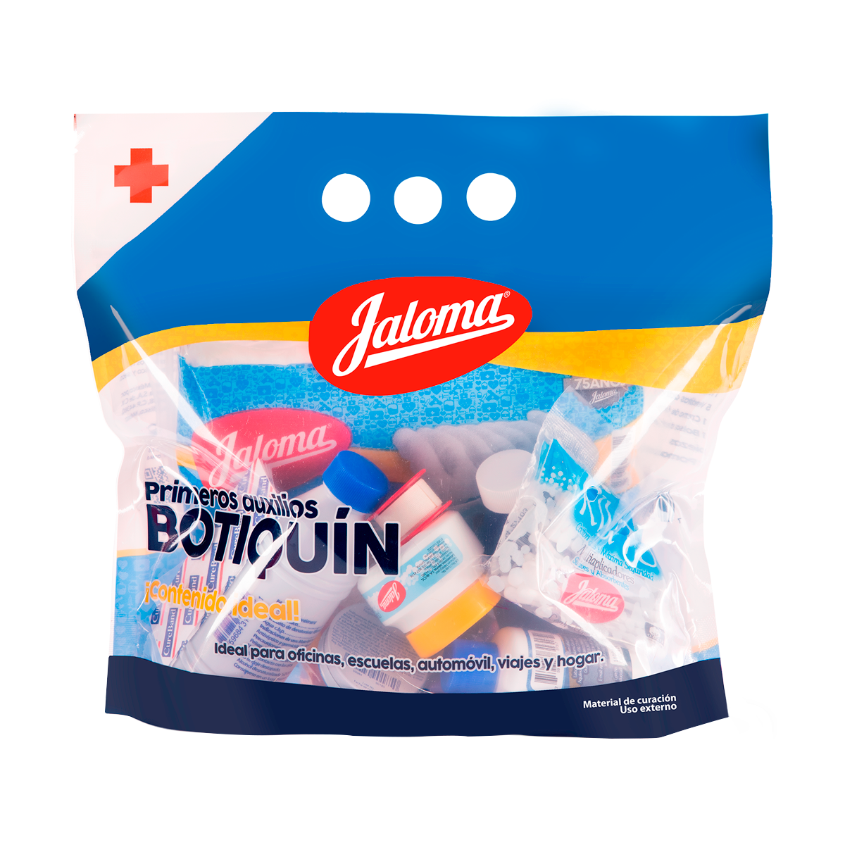 Botiquín de Primeros Auxilios de Bolsa Jaloma | Completo y Listo para Emergencias