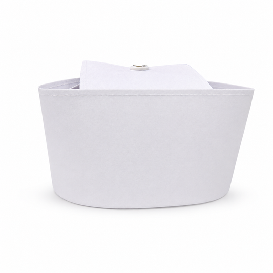 Cofia de Enfermería Elegante para Uniforme Médico Blanca Tipo Clásica