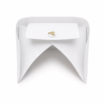 Cofia de Enfermería Elegante para Uniforme Médico Blanca Tipo Clásica