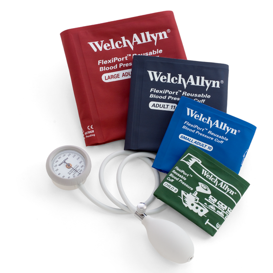 Esfigmomanómetro aneroide Durashock Multicuff C/4 Brazaletes WADS44-MC - El Doctorcito