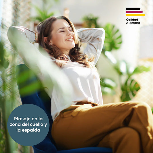 Asiento de Masaje MG254 Shiatsu para Cuello y Espalda, Ajuste de Altura, Cubierta Desmontable para Lavado y Función de Calor / MG254 Marca Beurer