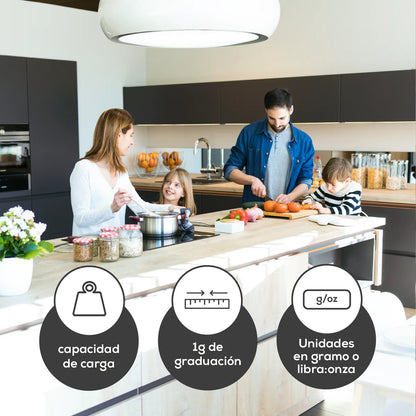 Báscula de Cocina KS54 Digital Gramera de Acero Inoxidable / KS54 Marca Beurer