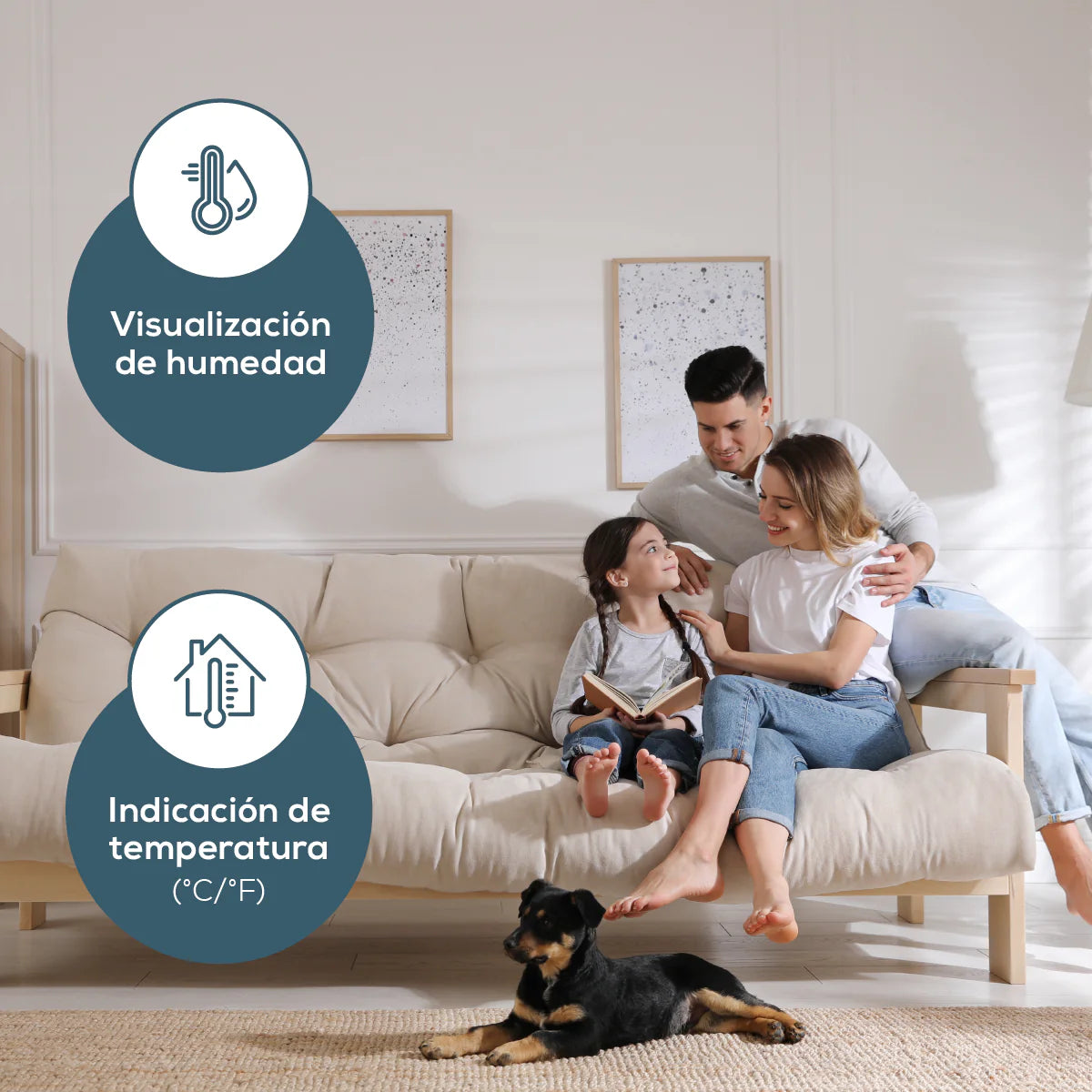 Termohigrómetro digital Marca Beurer