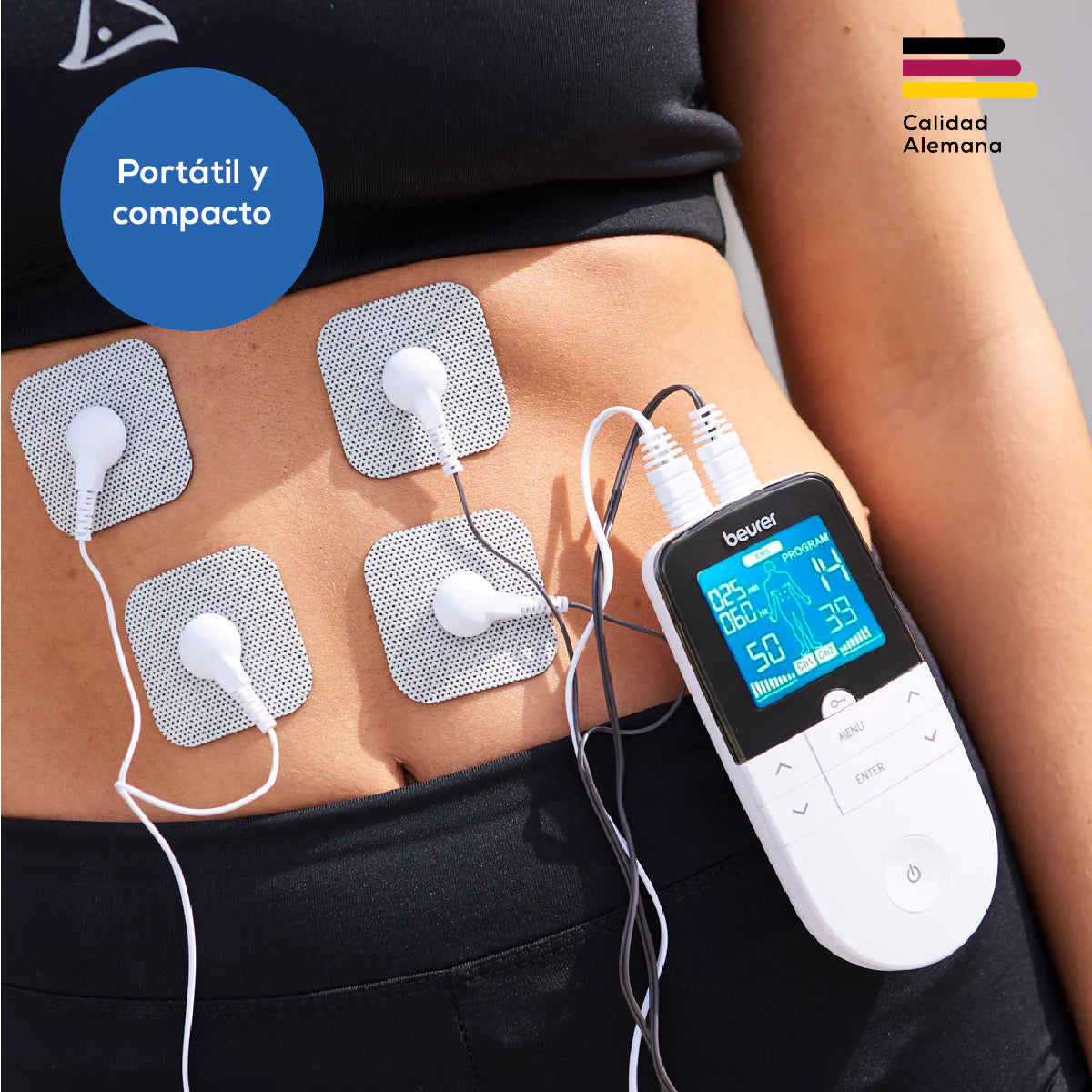 Electroestimulador EM49, TENS/EMS, 64 Aplicaciones Preprogramadas / EM49 Marca Beurer