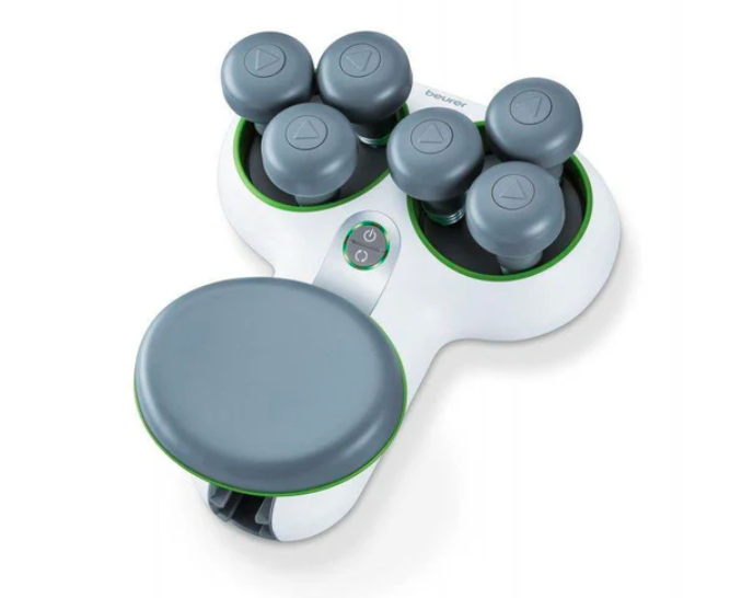 Masajeador del Tendón de Aquiles con 6 Cabezales de Masaje Giratorios + Accesorios Incluidos / FM200