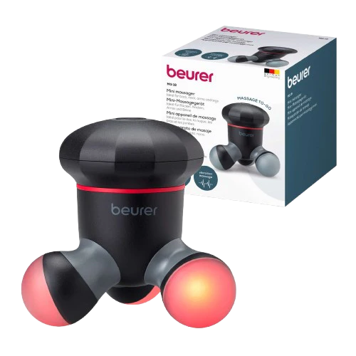 Mini-Masajeador eléctrico portátil con luz LED