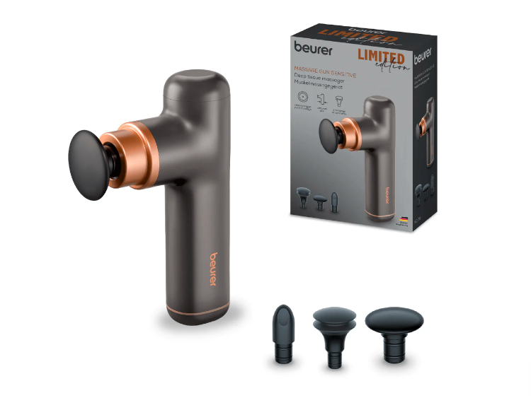 Pistola de masaje para uso facial y corporal recargable MG79