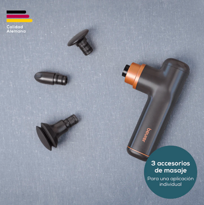 Pistola de masaje para uso facial y corporal recargable MG79