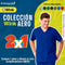 2X1 Set Uniforme Quirúrgico de Filipina Médica con Cuello V + Pantalón con Panel de Punto para Hombre - Marca Wink Aero