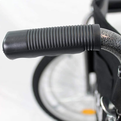 Silla De Ruedas de Acero Todo Terreno Soporta Hasta 110kg y Fácil Transportación y Manejo / S450 Marca Handy