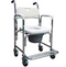 SILLA COMODO DUCHA 19" ALUMINIO RUEDAS 4 (EC400101)