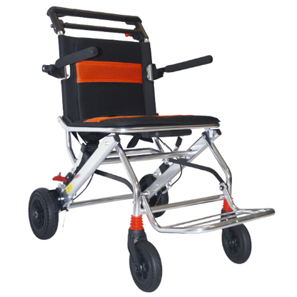Silla de Traslado Ultraligera 19” Aluminio Plegable para Viaje | Marca Eko - Mobility