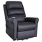 SILLON RECLINABLE CON SISTEMA DE MASAJE Y CALOR VINIL CHOCOL (KH100101)