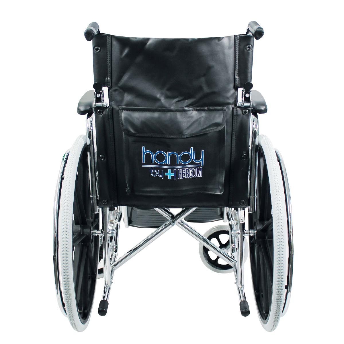 Silla De Ruedas HANDY Estructura Plegable, Frenos Reforzados y Manubrios Abatibles / S400 Marca Handy