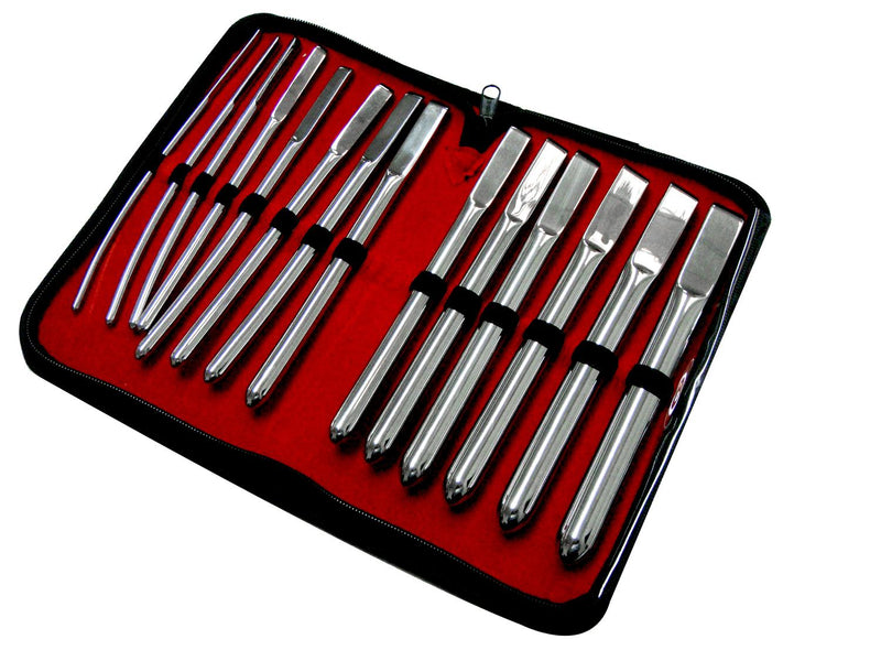 HEGAR JUEGO DE DILATADORES ACERO INOX. 1 (11-5)