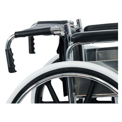 Silla De Ruedas HANDY Estructura Plegable, Frenos Reforzados y Manubrios Abatibles / S400 Marca Handy