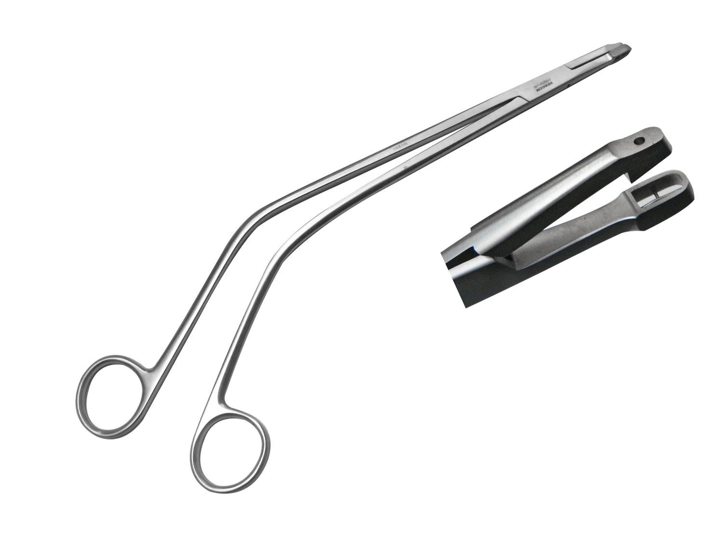 BIOPSY SHUBERT PINZA CURVA 27 CM. H.P. (5-57-5)