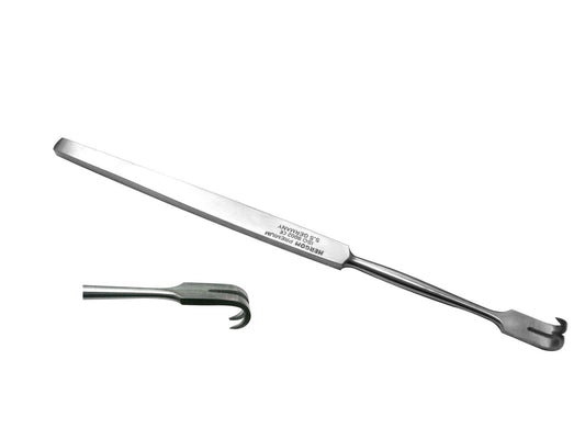 NECK GANCHO RETRACTOR RIGIDO 2 GARRA AGU (8-174-8)